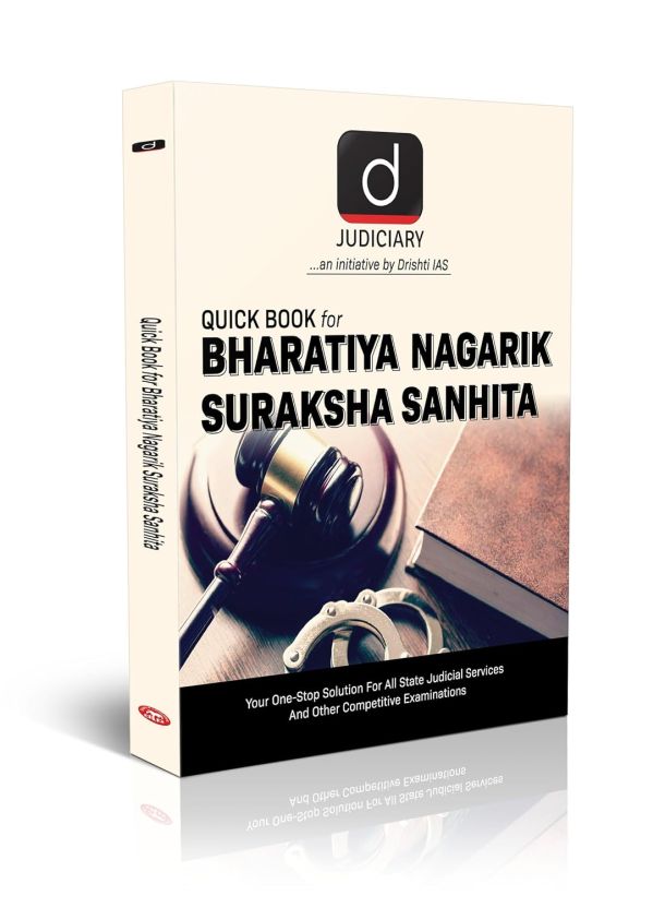 Judiciary (Quick Book) Bharatiya Nagarik Suraksha Sanhita (English) | Law exam book